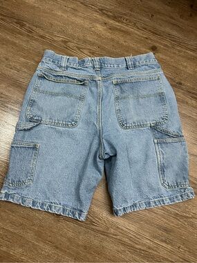 RedHead Light Blue Denim Carpenter Shorts